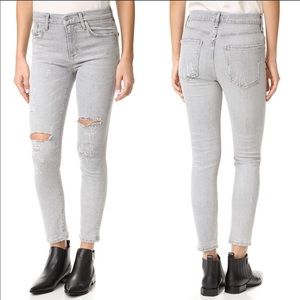 NWT Agolde Sophie Hi Rise Skinny Crop Jeans 32